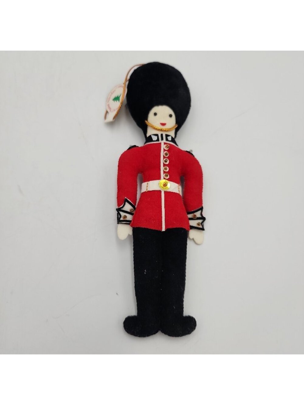St Nicolas Embroidered Guardsman London Ornament Christmas Tree Decoration 6"
